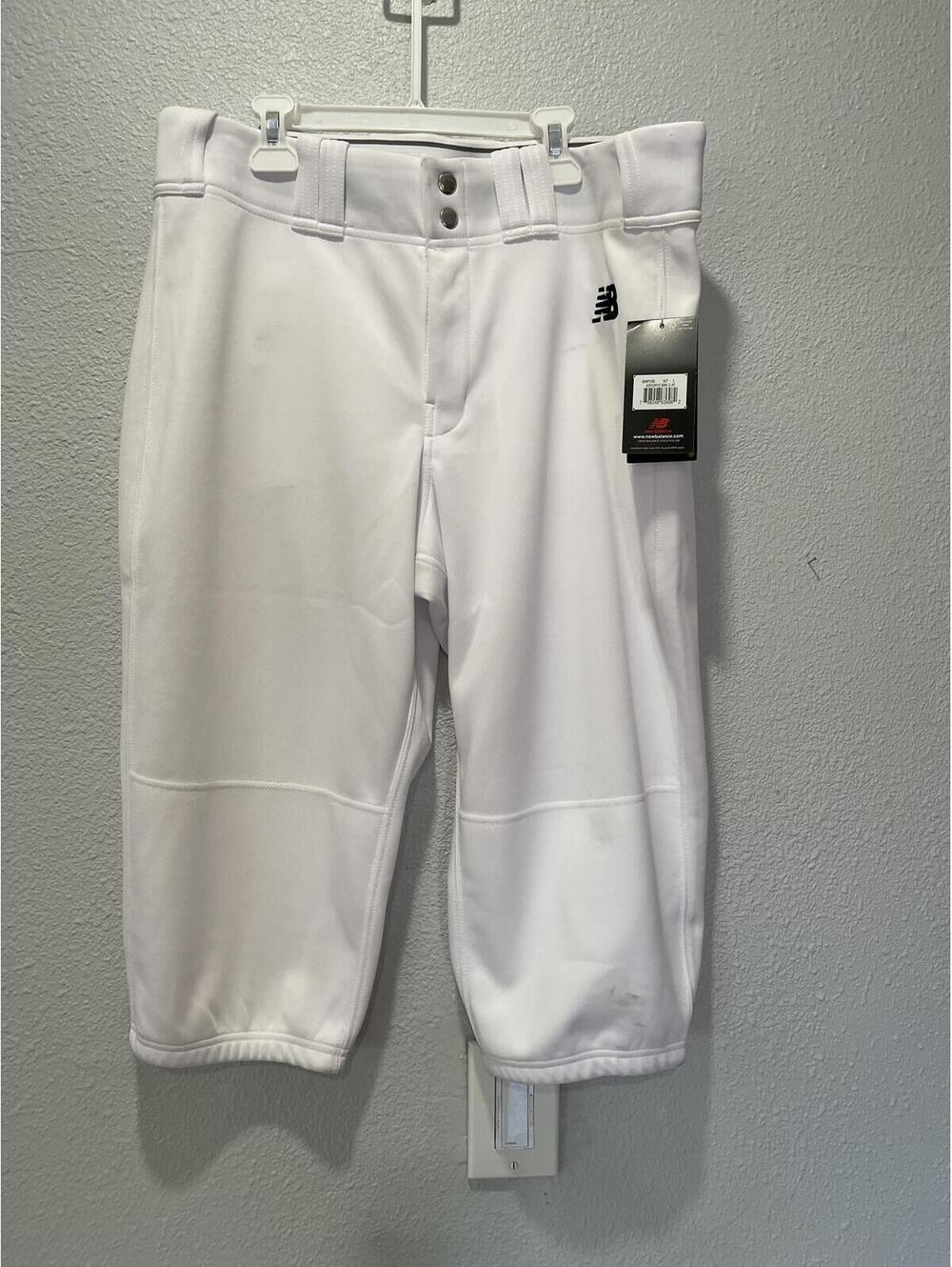 New Balance White Baseball Pants Size Large with Tags